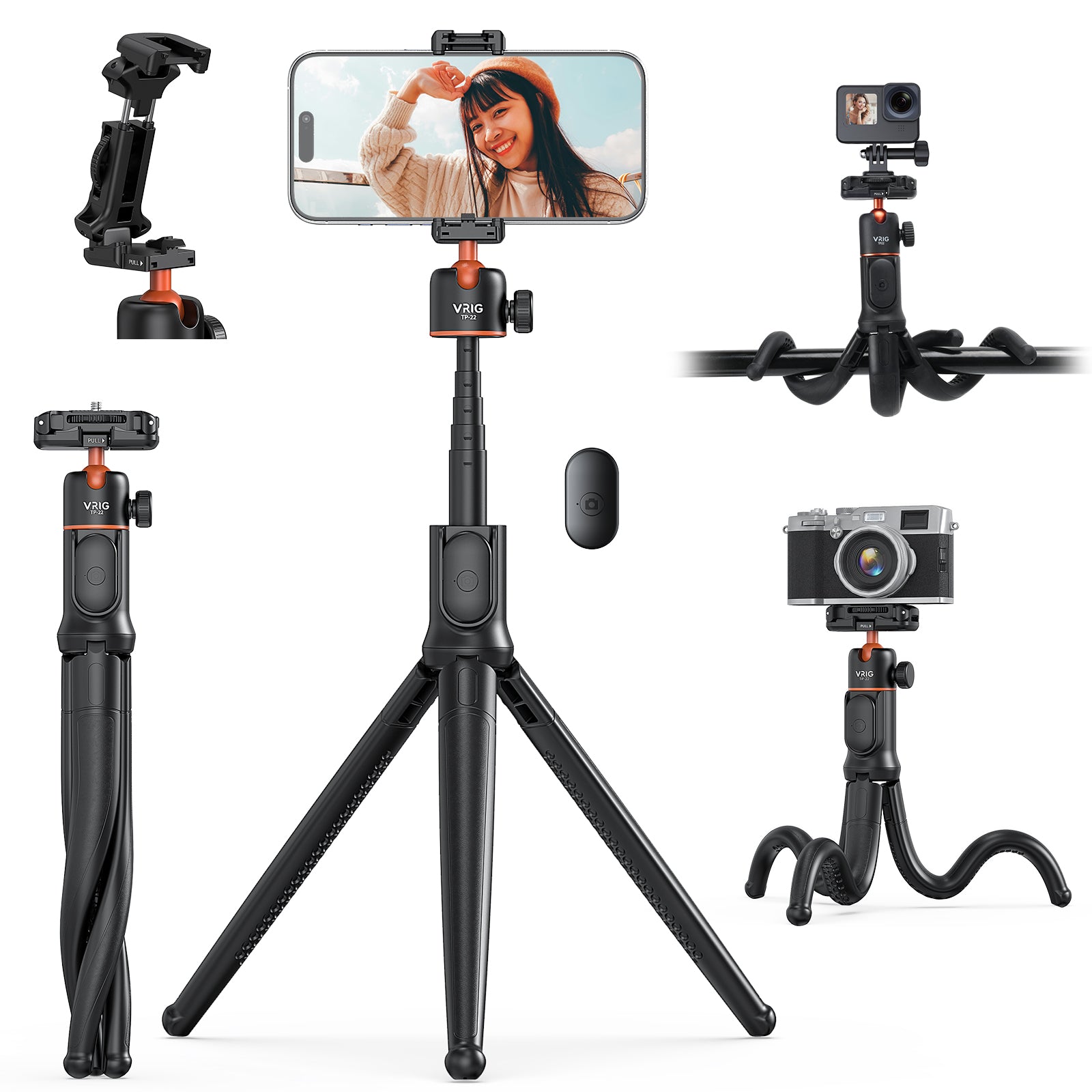 IFOOTAGE Cobra 3 A150S Strike Einbeinstativ,Kamera-Einbeinstativ,Innovatives Pedaldesign,Geeignet Für Spiegelreflexkameras Und Camcorder