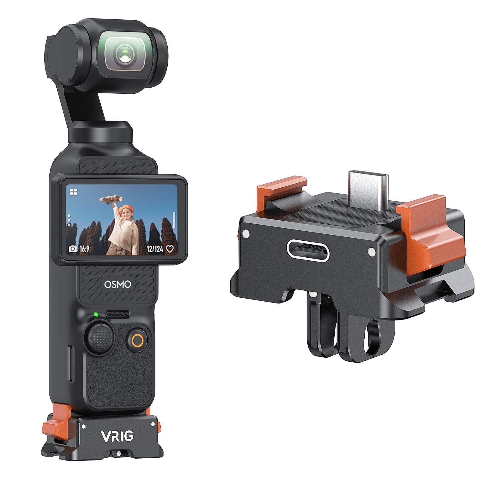 VRIG Charging Adapter Base for DJI Osmo Pocket