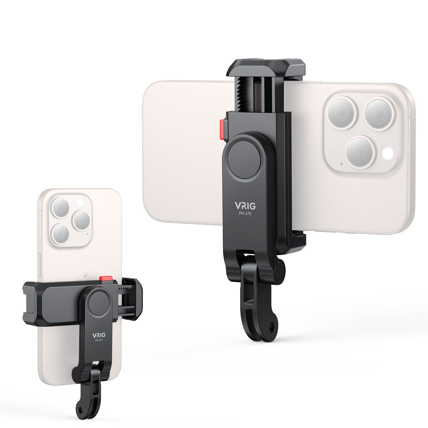 VRIG PH-17S Phone Tripod Mount, New Universal Smartphone Mount Adapte