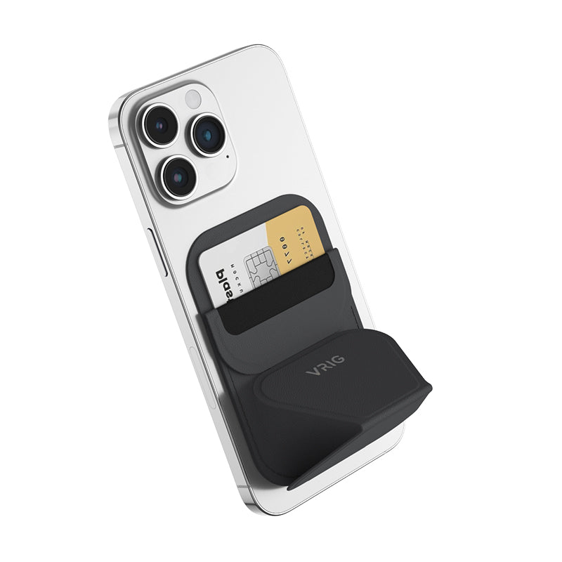 VRIG Mobile phone card case Magnet mobile phone holder card storage