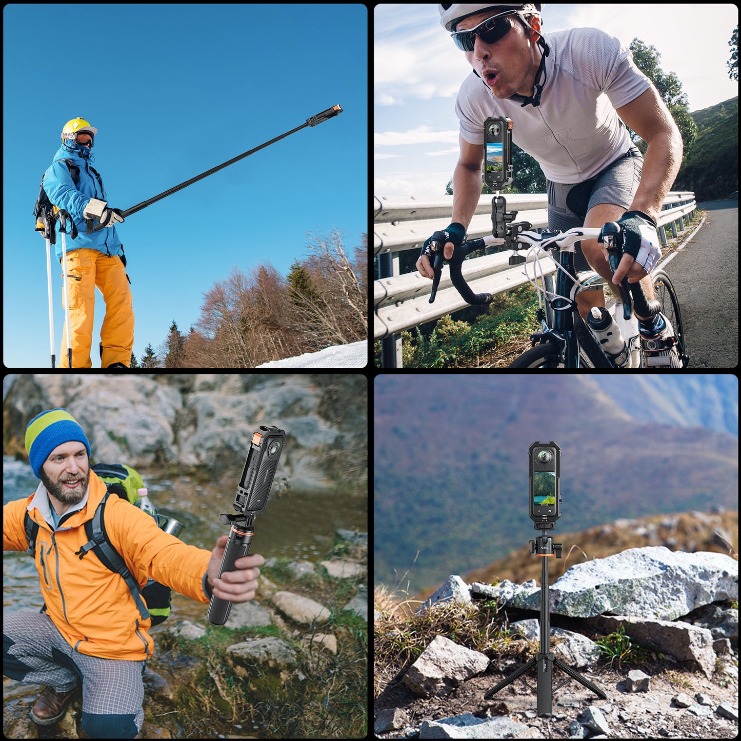 VRIG GA-01 Frame Cage for Insta360 X4