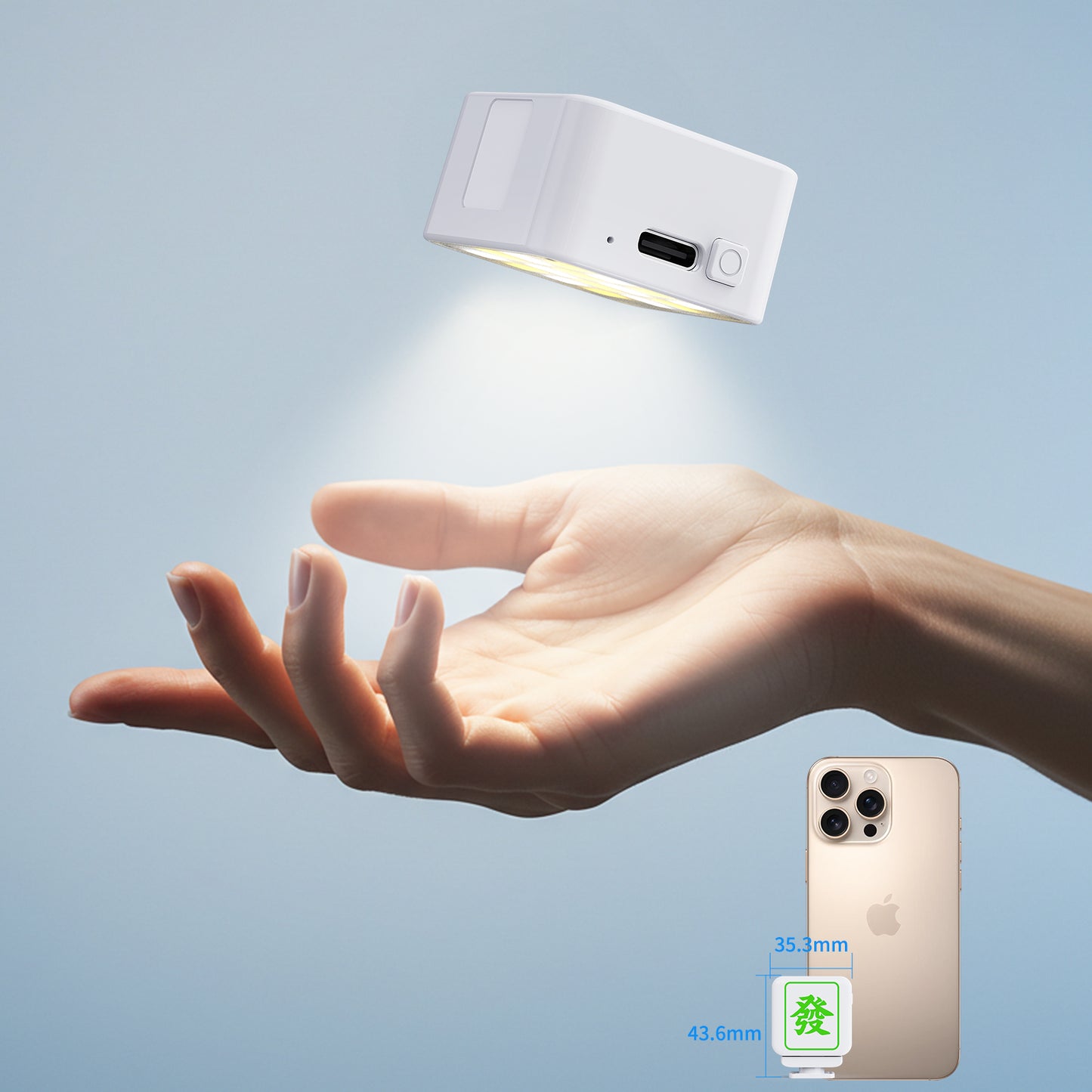 VRIG FD-01 Mini LED Action Camera Vlogging Video Light