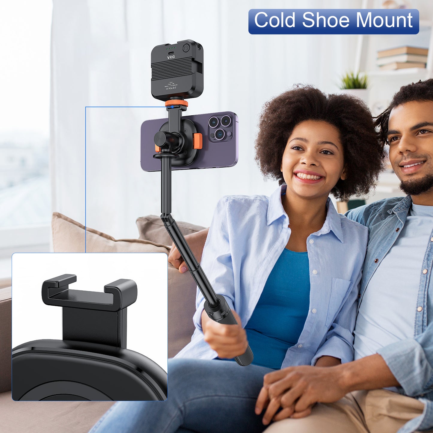 VRIG Magnetic Quick Release Extension Tripod