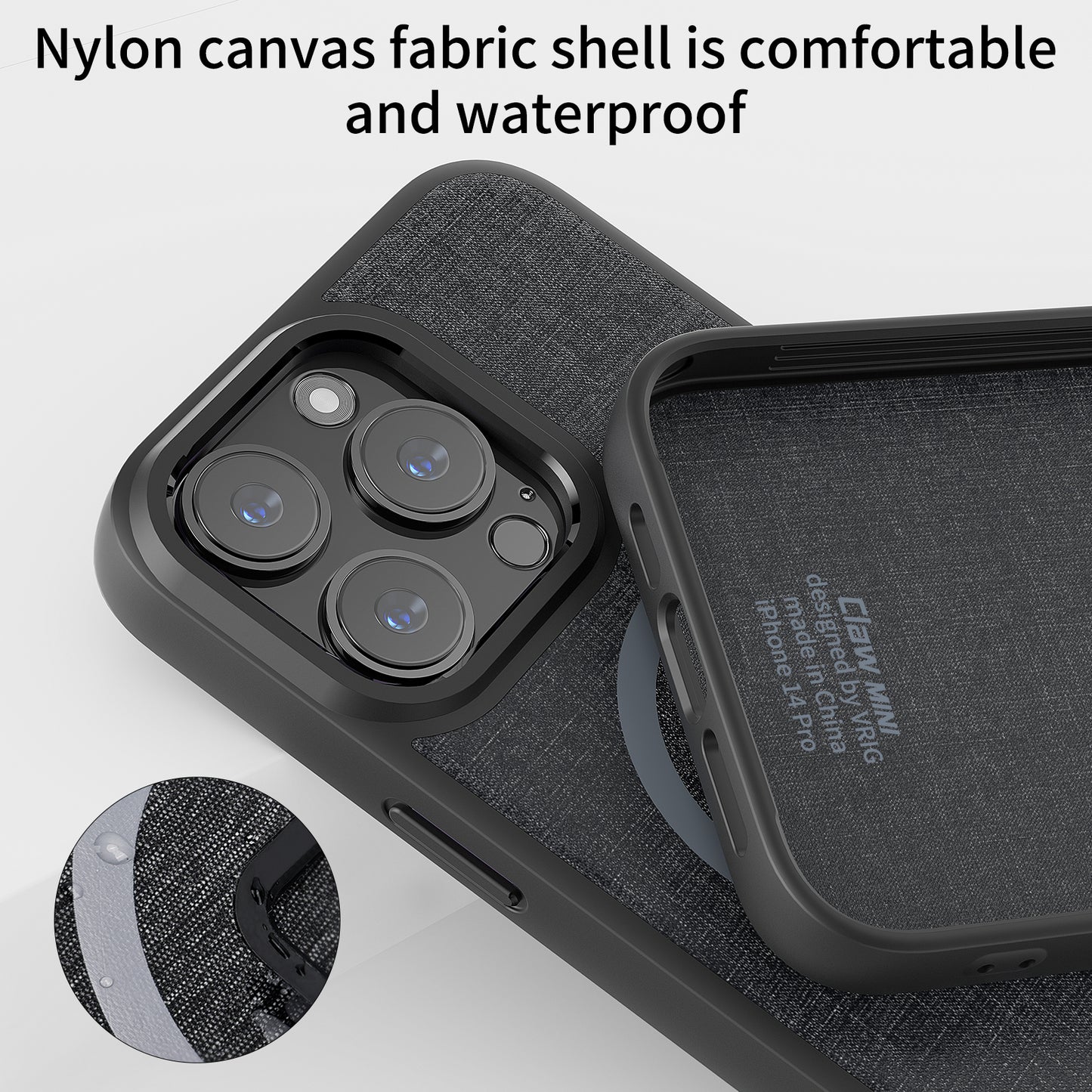 VRIG Magnetic Quick Release iPhone 14 PRO Phone Case