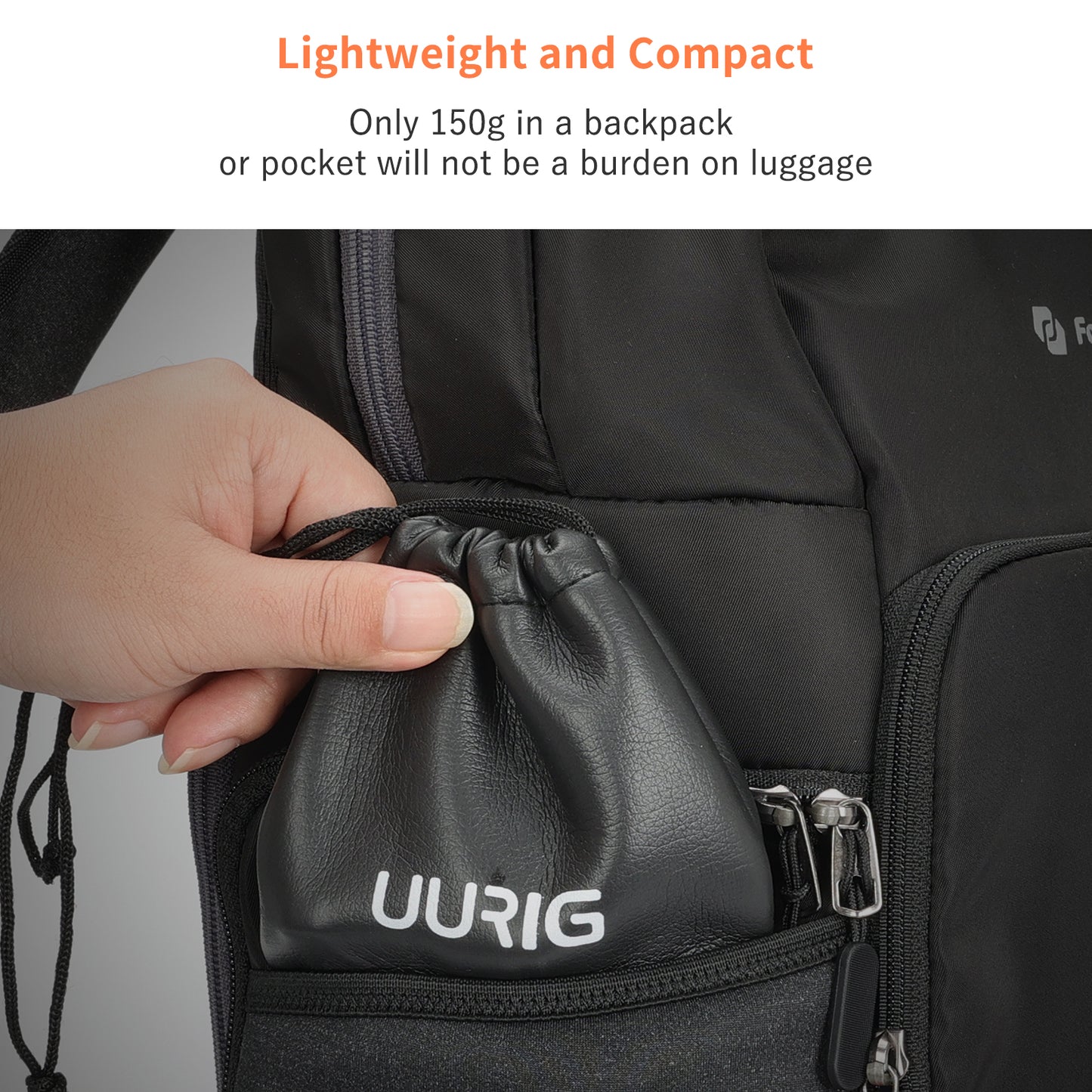 UURIG BH-06 Magnetic Magnet First Person View Neck Mount for action camera