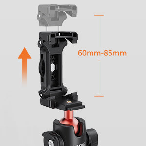 UURIG TP-02 52" 130CM Extendable camera Tripod with 1/4