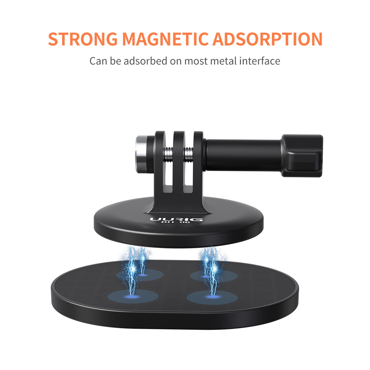 UURig BH-14 Magnetic neck holder gopro snap