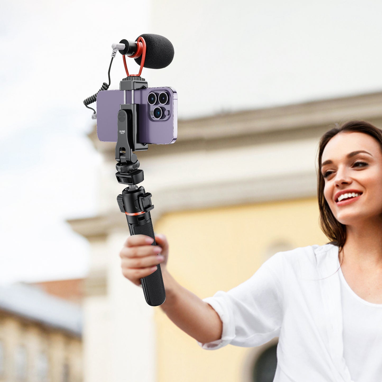 UURIG PH-12 Metal Phone Tripod Mount