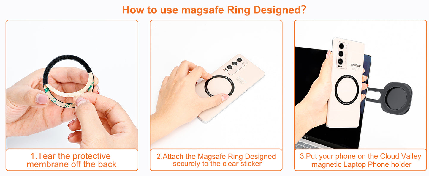 Vrig MG-10 MagSafe Phone Holder for Laptop
