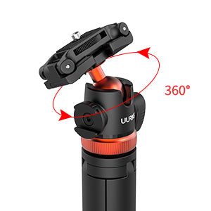 UURIG TP-02 52" 130CM Extendable camera Tripod with 1/4