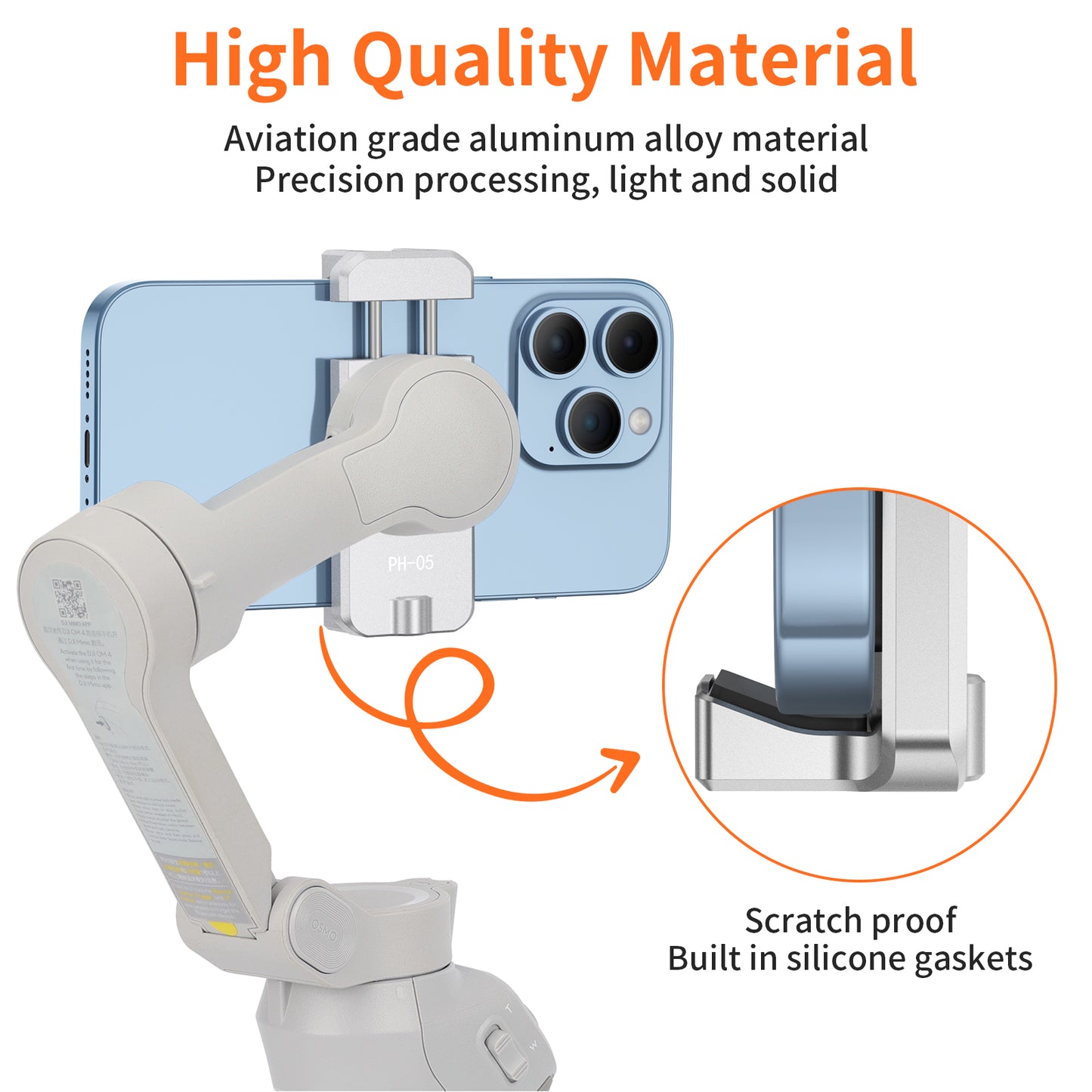 UURig PH-05 magnetic mount for DJI Osmo Mobile 6