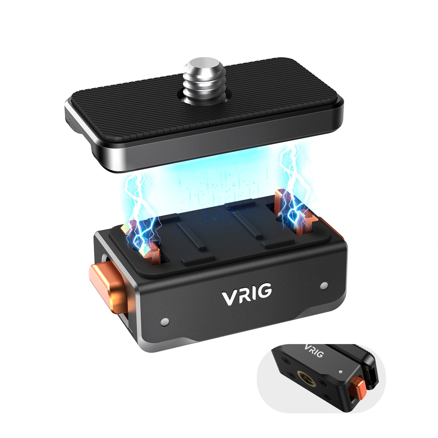 VRIG AC-48 Magnetic Quick Release Mount for Insta 360 Ace Pro 2/ Ace Pro/Ace/ X5/ X4/ X4 Air/ X3,