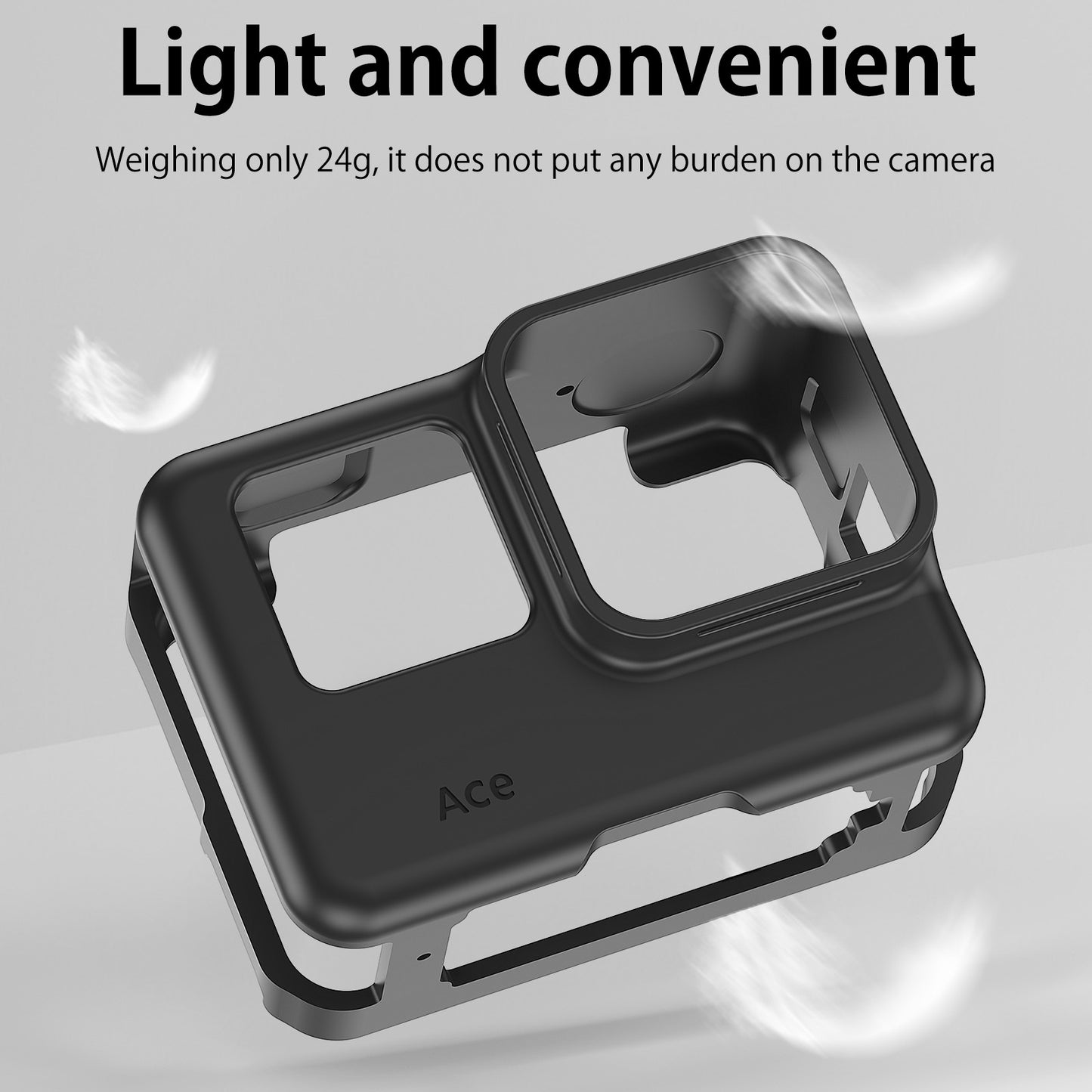 VRIG AC09 Silicone Case Frame Housing Cage for Insta360 Ace