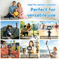 VRIG AC-104S 55" Magnetic Selfie Stick Tripod for Insta360 X5 ACE Pro 2 with Remote Controller,Extension Rod Quick Release Table Desk Portable Handle Grip Stand with Cold Shoe for Insta360 X5/X4 Air/ACE PRO