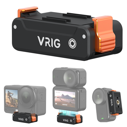 VRIG AC-67 Magnetic Quick-Release Adapter Mount for DJI Osmo Nano/Action 6