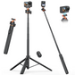 VRIG AC-72 55" Selfie Stick Tripod for DJI Osmo Action 6/5/4,Osmo 360 with Remote