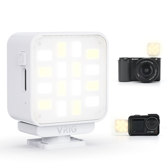 VRIG FD-01 Mini LED Action Camera Vlogging Video Light