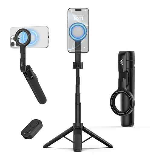 VRIG TP-28 Magnetic Selfie Stick Tripod for iPhone with Remote