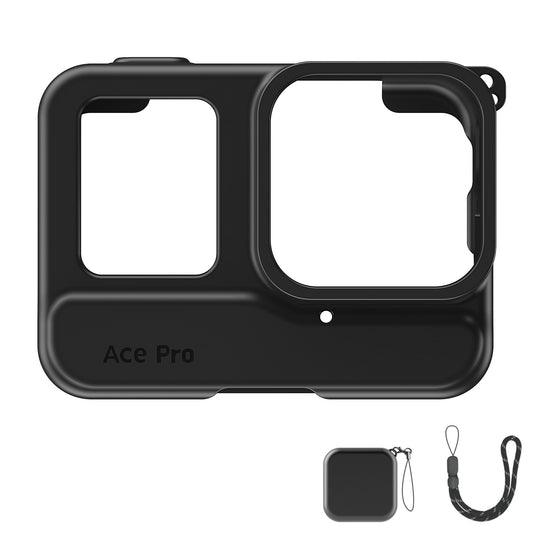 VRIG AC08 Silicone Case Frame Housing Cage for Insta360 Ace Pro