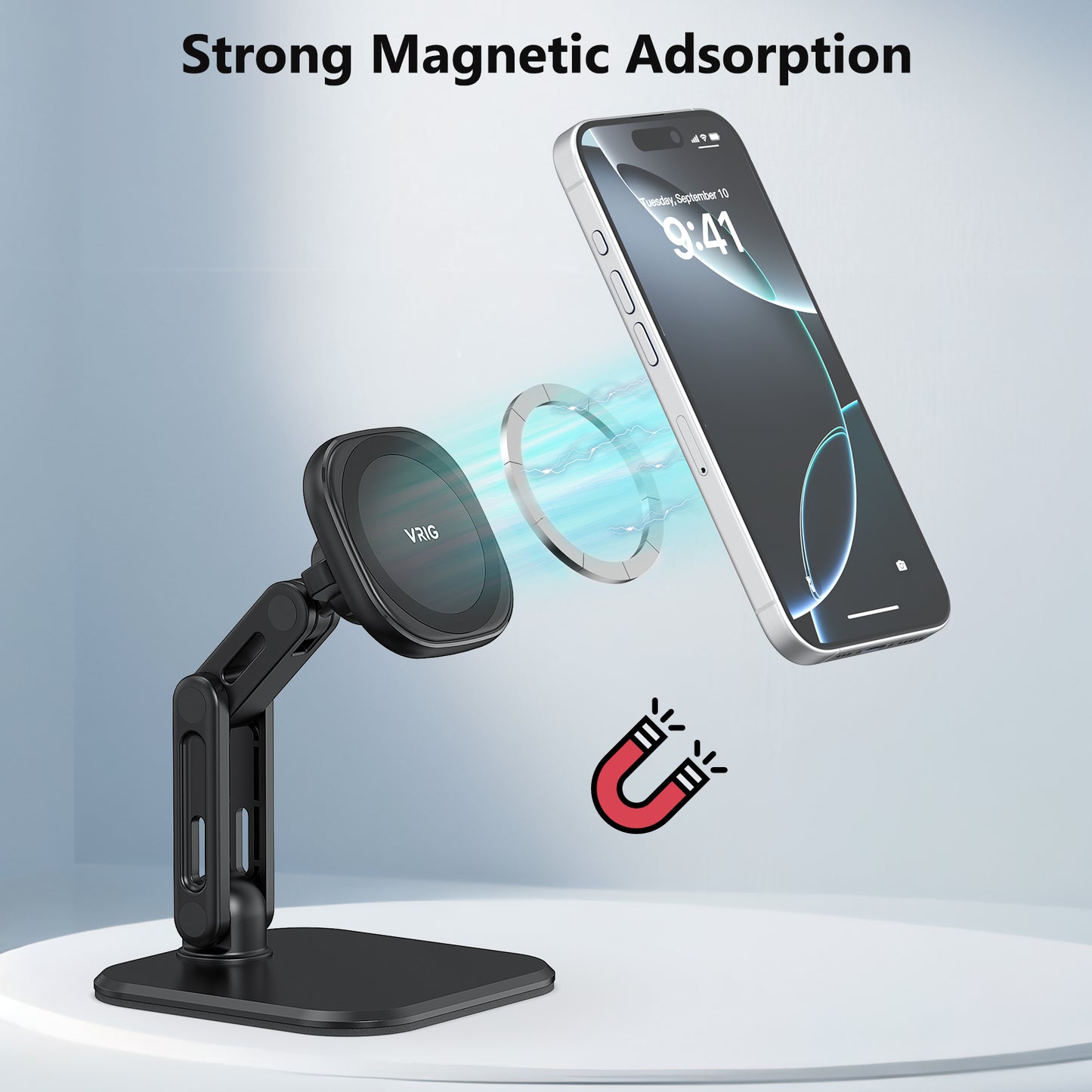 VRIG MG-31 Magnetic Phone Holder for Desk