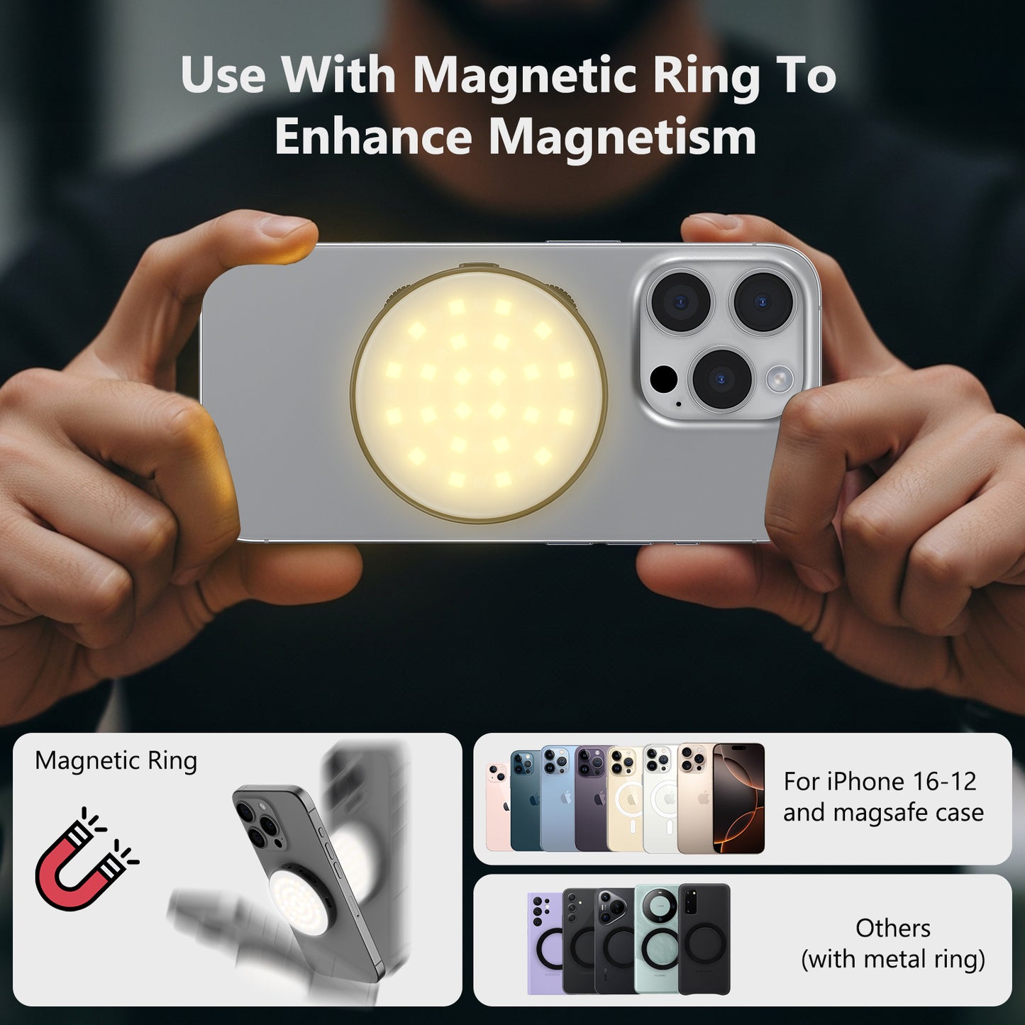 VRIG FD-03 Phone Light(Black)