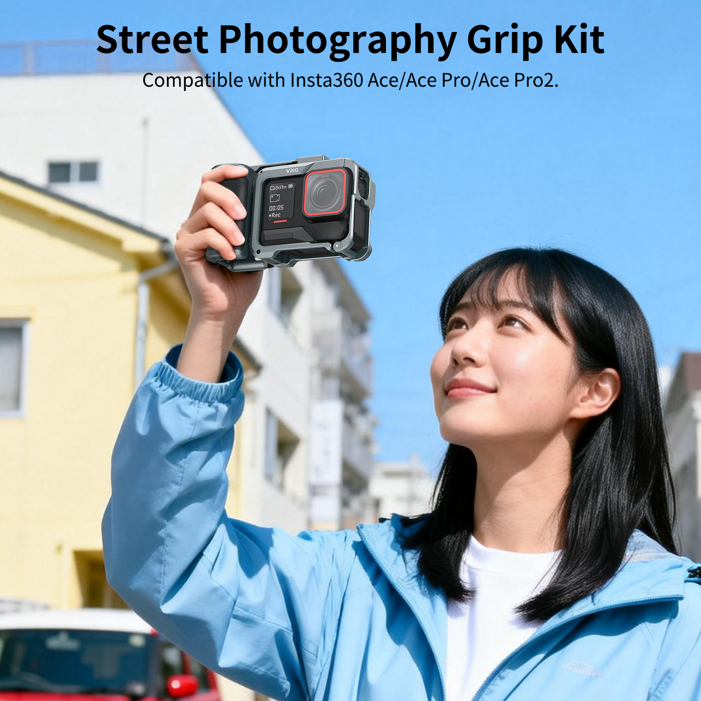 VRIG GA-07 Street Grip Kit for Insta 360 Ace Pro 2/ Ace Pro