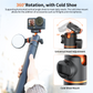 VRIG AC-71 55" Action Camera Selfie Stick Tripod for DJI Osmo Action 6/ Osmo Nano