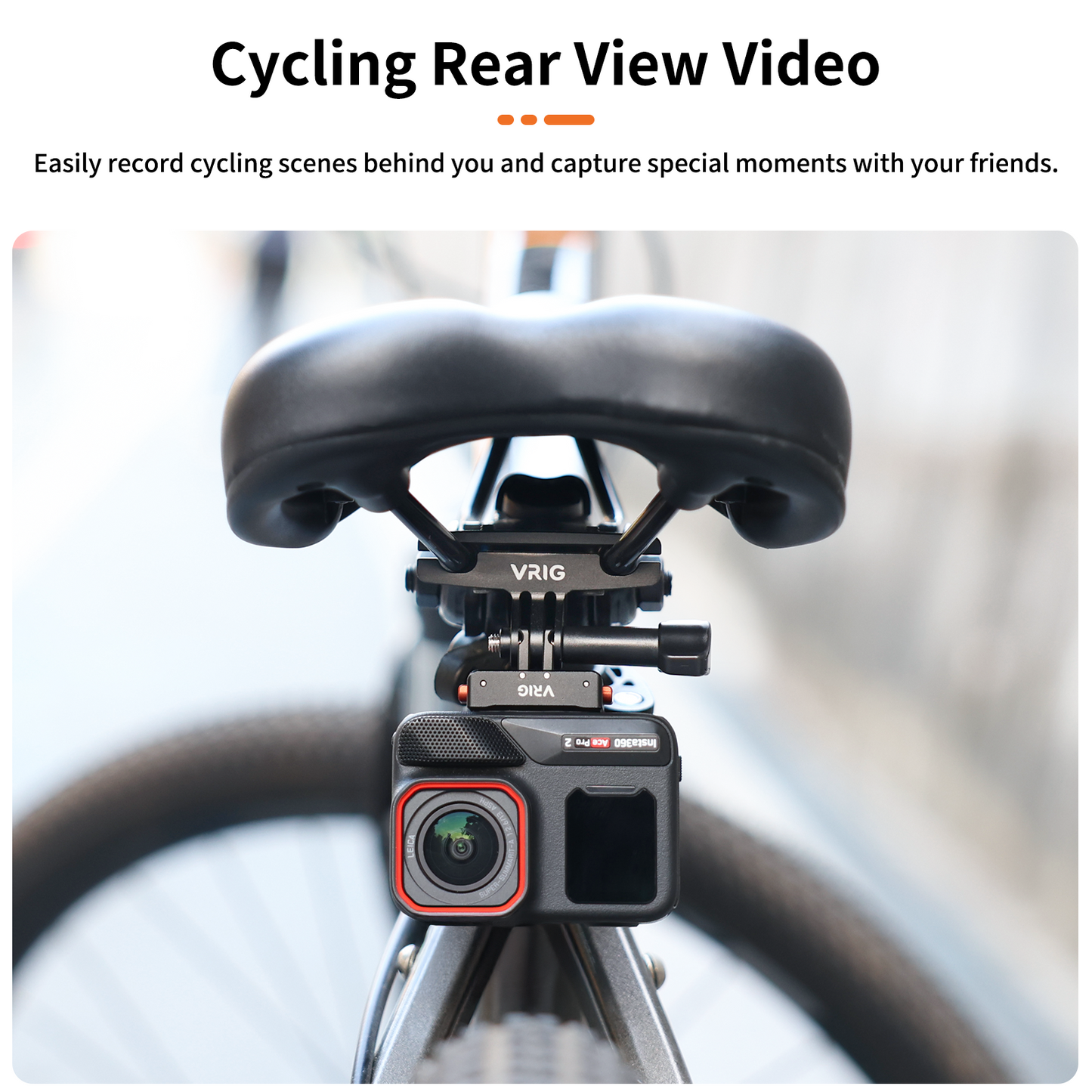 VRIG AC-53 Motorcycle Seat Rail Mount