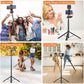 VRIG TP-16  55" Selfie Stick Tripod with Hidden Phone Holder