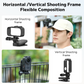 VRIG AC-116 Hat Clip Mount/Backpack Clip Mount for DJI Osmo Nano, Xtra Atto
