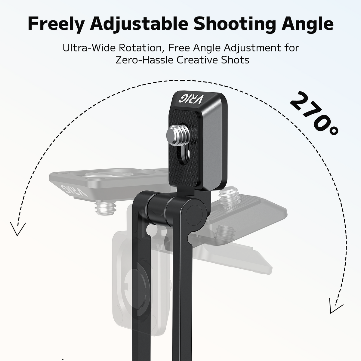 VRIG AC-130 X6 Camera Tripod for Insta360 Luna Ultra & DJI OSMO Pocket 4P/4/3