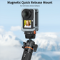 VRIG AC-67 Magnetic Quick-Release Adapter Mount for DJI Osmo Nano/Action 6