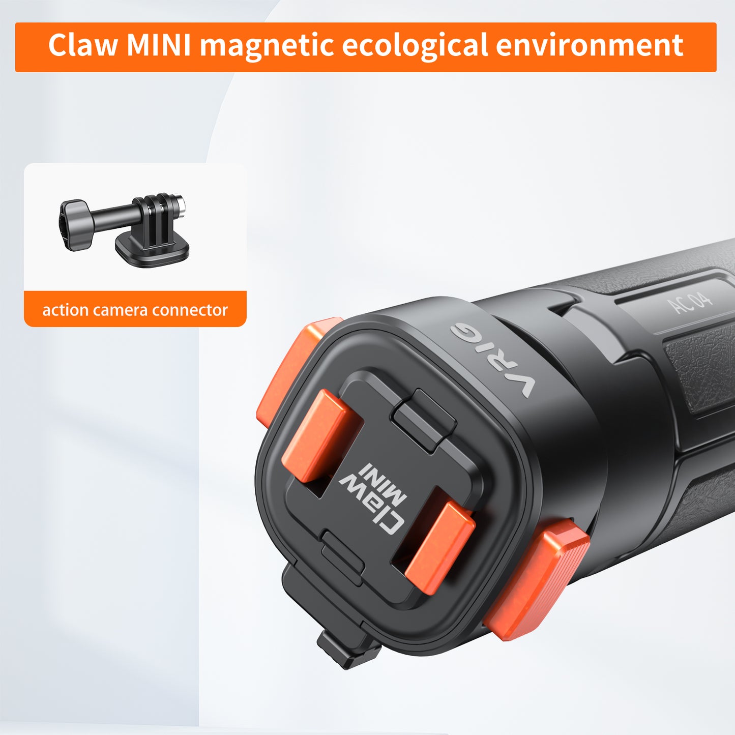 VRIG 64in Pocket 3 Selfie Stick Tripod For GoPro Camera,Extendable Tripod Stand With