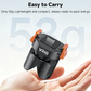 VRIG TP-43 Auto-Open Mini Tripod Grip for DJI Osmo Pocket 3/4/4P with Charging