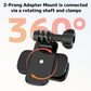 VRIG AC-116 Hat Clip Mount/Backpack Clip Mount for DJI Osmo Nano, Xtra Atto