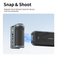 VRIG GA-08SE Street Photography Grip for Insta360 X5/X4 Air/Ace Pro2 with Bluetooth Remote