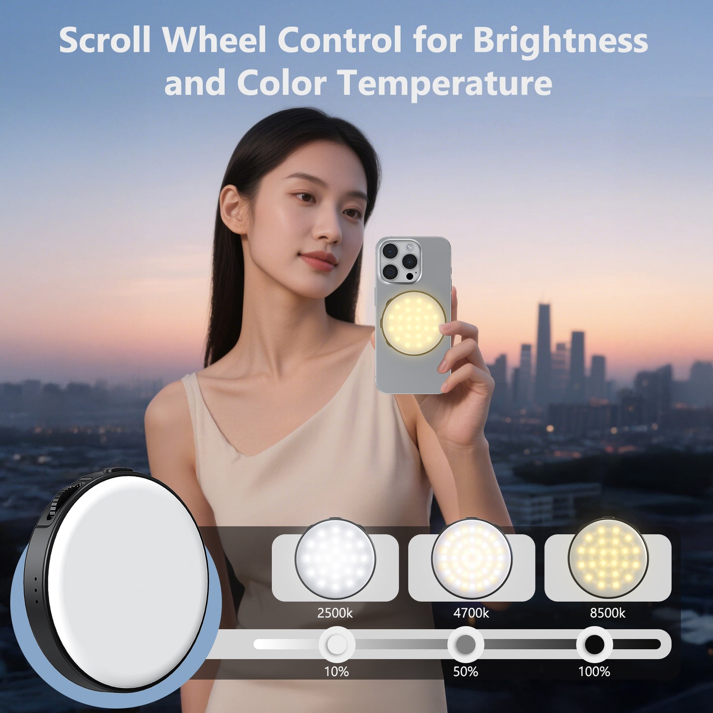 VRIG FD-03 Phone Light(Black)