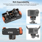 VRIG AC-33 Magnetic Quick Release Adapter Mount Base for DJI Osmo Action 5 Pro / 4/3 / Osmo 360,