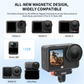 VRIG AC-92 Magnetic Mount Adapter for DJI OSMO Action 6/5/4/3/Osmo 360/Osmo Nano, Quick-Release Extension Base Bracket with Adapter Connector for Tripod, Selfie Sticks, Vlogging Accessories