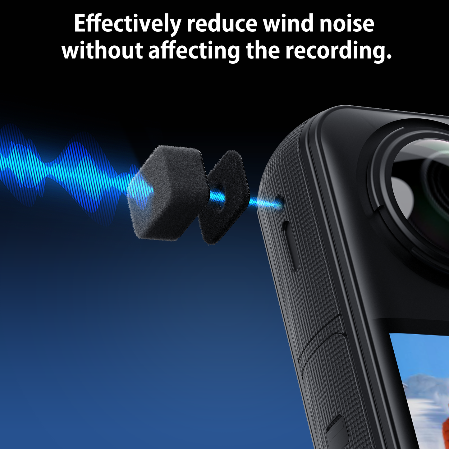 VRIG AC-49 6pcs Mic Windscreen for Insta360 X5