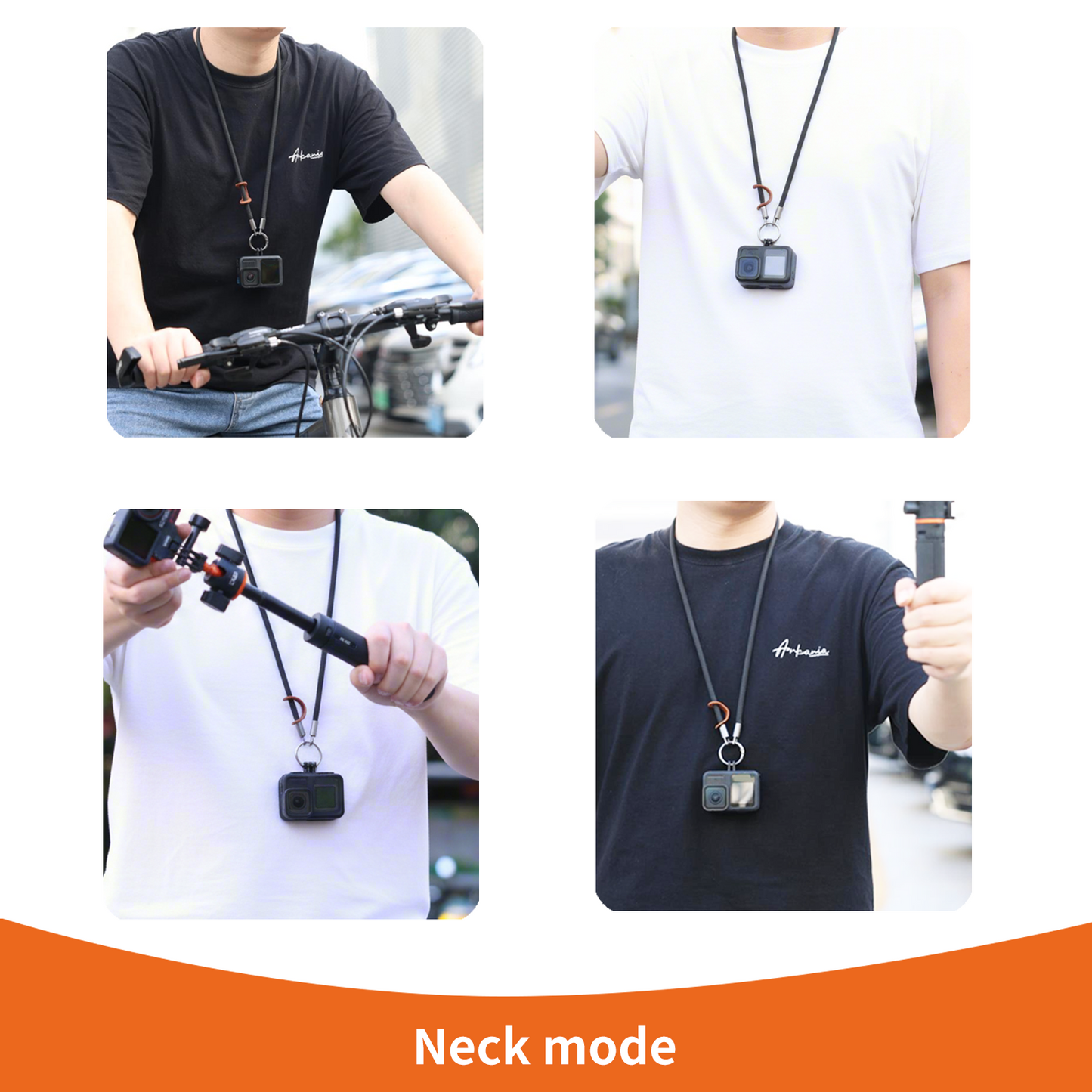VRIG AC-54 Camera Strap for Osmo Pocket 3 - Neck Strap, Anti-Drop Protection