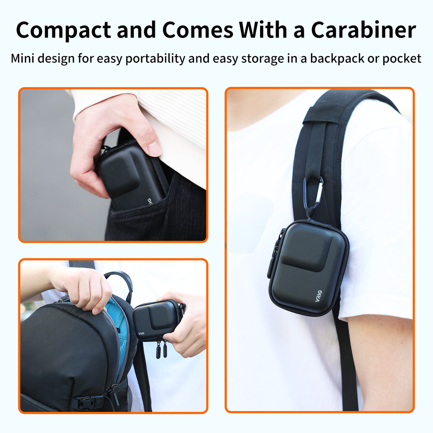 VRIG AC-63  Protective Case/Cover for DJI Osmo Action 5Pro/4/3