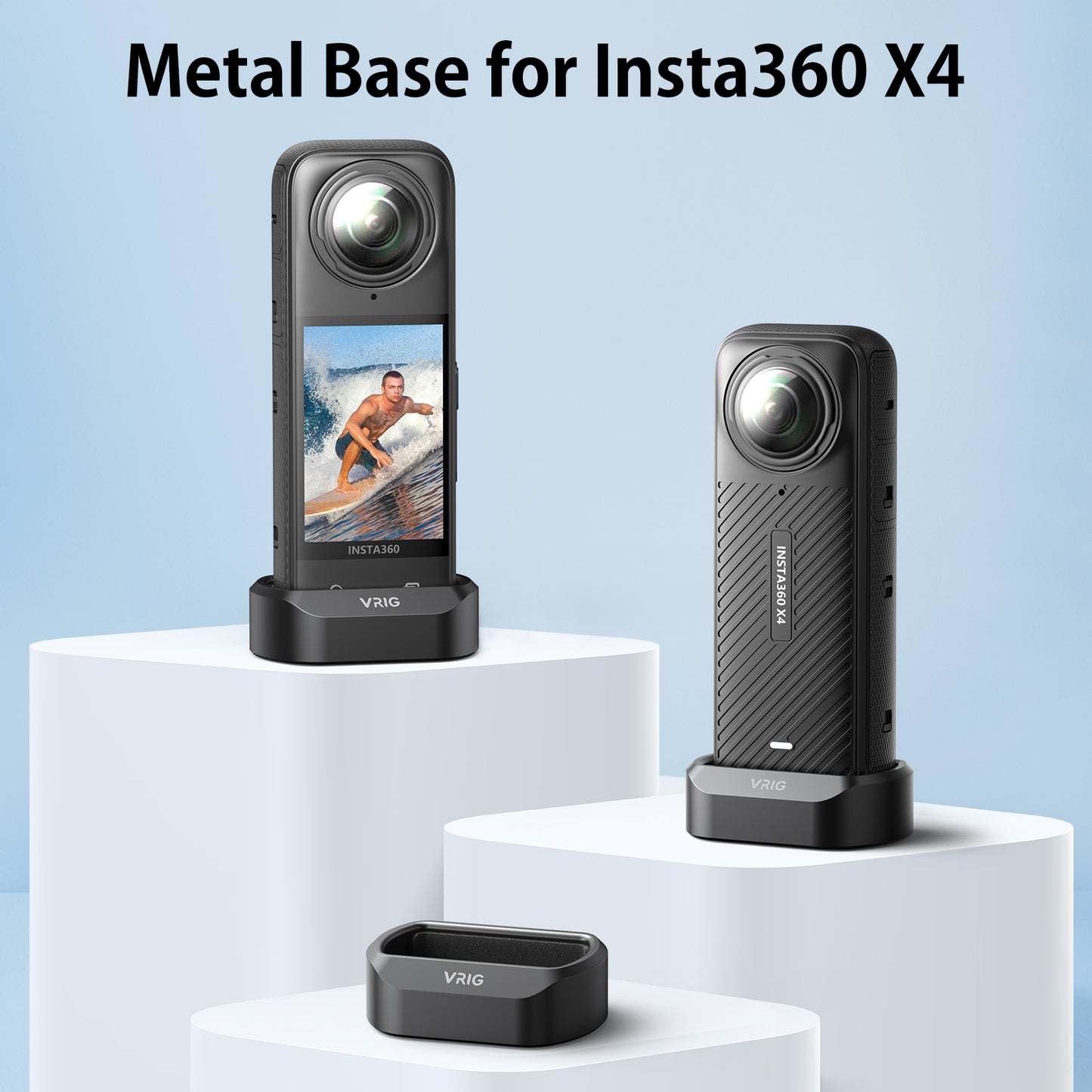 VRIG Metal Base for Insta360 X4