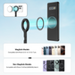 VRIG TP-28 Magnetic Selfie Stick Tripod for iPhone with Remote