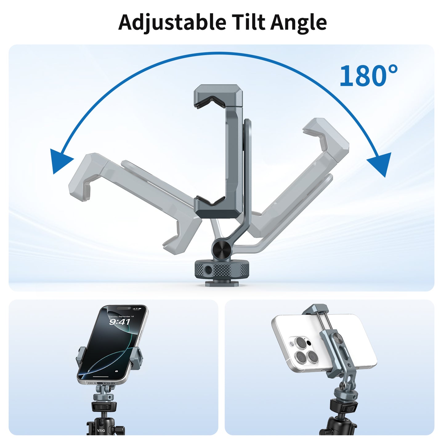 VRIG PH-18 Metal Phone Tripod Mount