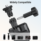 VRIG AC-93 Motorcycle Windshield Clip Mount for Insta360 X6/X5 GoPro Hero 13/12