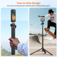 VRIG AC-71 55" Action Camera Selfie Stick Tripod for DJI Osmo Action 6/ Osmo Nano