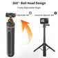 VRIG AC-79 40cm/15.7" Telescopic Selfie Stick Tripod for DJI Osmo Action 5 Pro/ 4/ Osmo 360