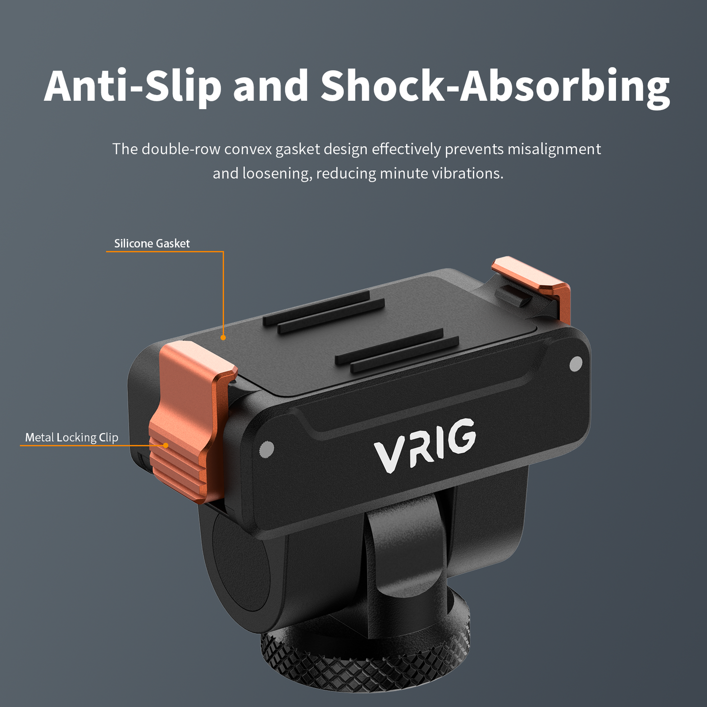 VRIG AC-59 Adjustable Quick-Release Adapter Mount for DJI Osmo 360