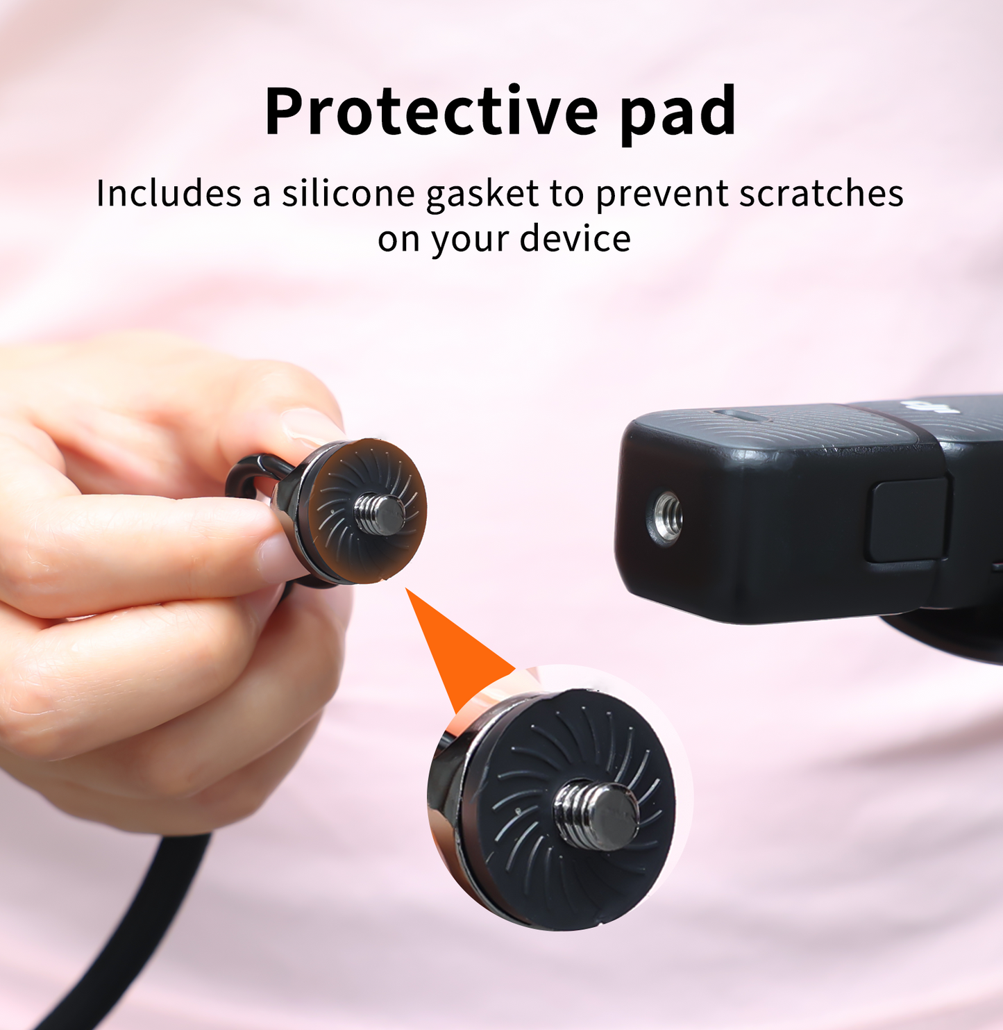 VRIG AC-52 Wrist &Nick Lanyard For DJI Osmo Pocket 3